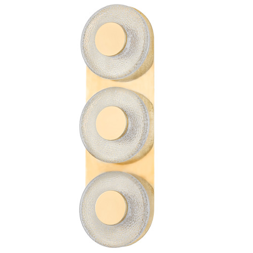 Corbett Lighting Pearl Vintage Brass LED Sconce