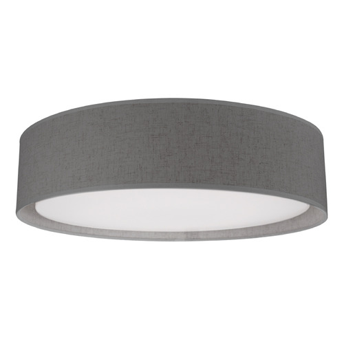 Kuzco Lighting Dalton Brushed Nickel LED Flushmount Light