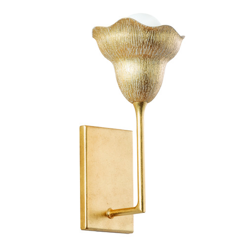 Hudson Valley Lighting Alora Vintage Gold Leaf/gilded Ivory Sconce