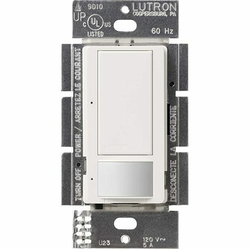 Lutron Dimmer Controls Maestro Switch with Occupancy/Vacancy Sensor in White MS-OPS5AM-H-WH