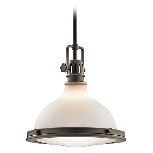Hatteras Bay 11.50-Inch Pendant in Olde Bronze by Kichler Lighting