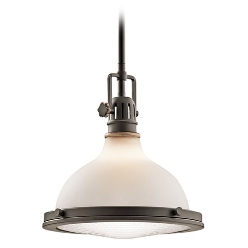 Kichler Lighting Hatteras Bay 11.50-Inch Pendant in Olde Bronze by Kichler Lighting 43765OZ