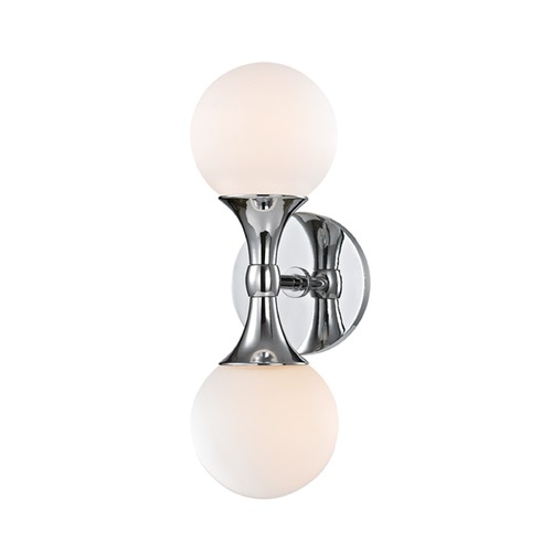 Hudson Valley Lighting Astoria Wall Sconce in Polished Chrome by Hudson Valley Lighting 3302-PC
