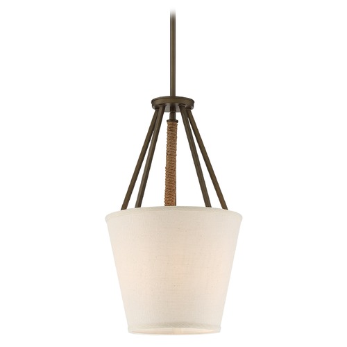 Seneca Mahogany Bronze Pendant by Nuvo Lighting