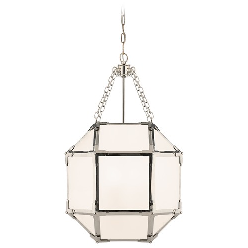 Visual Comfort Signature Collection Suzanne Kasler Morris Lantern in Polished Nickel by Visual Comfort Signature SK5008PNWG