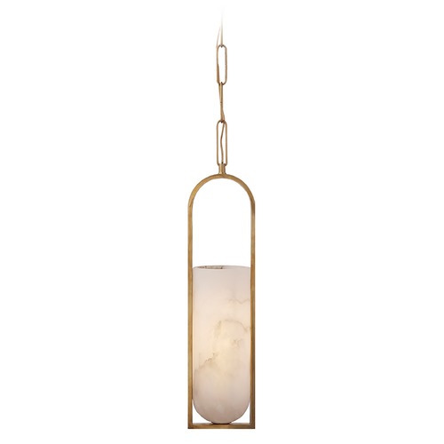 Kelly Wearstler Melange Elongated Pendant in Brass by Visual Comfort Signature