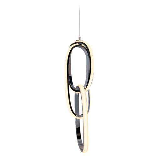 Circa Chrome LED Mini Pendant by Avenue Lighting