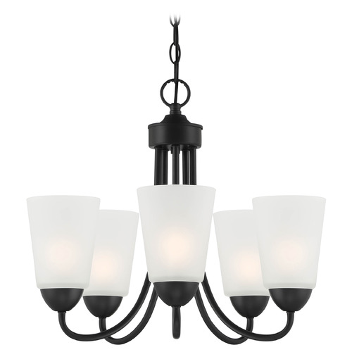 Designers Fountain Malone Matte Black Chandelier