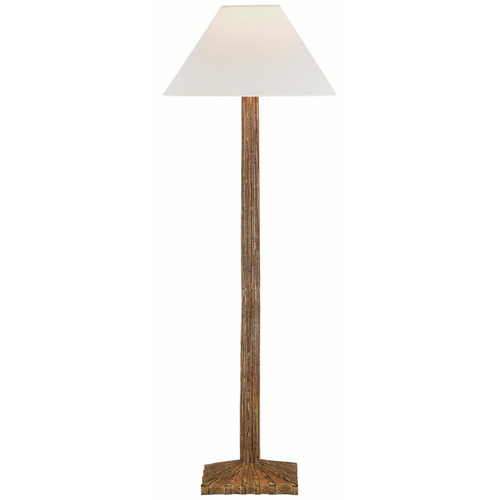 Strie Gilded Iron Buffet Lamp