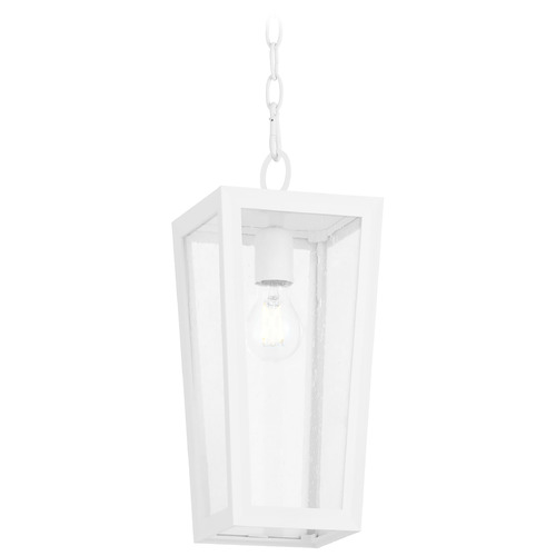 Bravo White Outdoor Hanging Light by Quorum Lighting