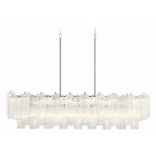Crystorama Lighting Crystorama Lighting Addis Polished Chrome Island Light ADD-317-CH-CL