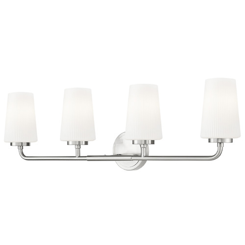 Z-Lite Z-Lite Montford Brushed Nickel Bathroom Light 7005-4V-BN