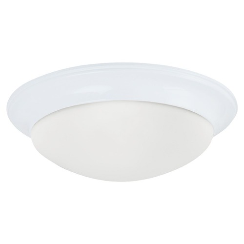 Generation Lighting Nash 11.50-Inch Flush Mount in White by Generation Lighting 75434-15