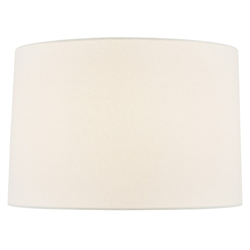 16-Inch Natural Linen Drum Shade by Design Classics Lighting