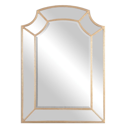 Francoli Gold Arch Mirror by Uttermost Lighting