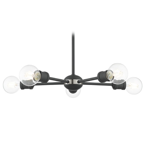 Livex Lighting Livex Lighting Lansdale Scandinavian Gray Mini-Chandelier 46135-76