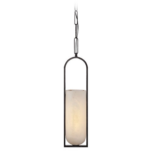 Kelly Wearstler Melange Elongated Pendant in Bronze by Visual Comfort Signature