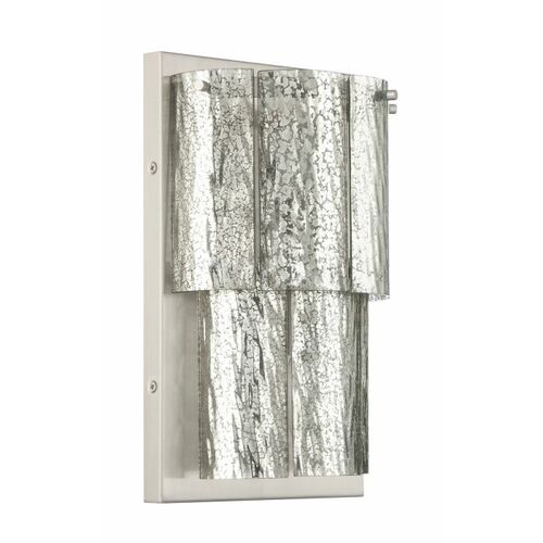 Museo 2-Light Wall Sconce in Brushed Polished Nickel by Craftmade
