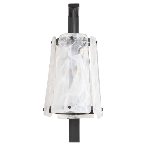 Prestige Matte Black Sconce by Quorum Lighting