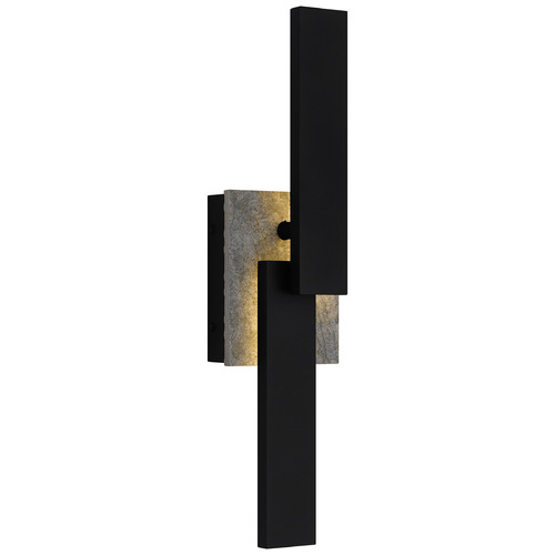 Quoizel Lighting Todman Earth Black LED Outdoor Wall Light