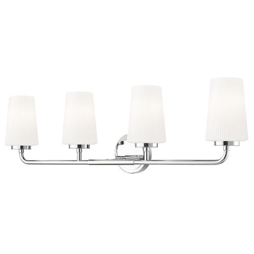 Z-Lite Z-Lite Montford Chrome Bathroom Light 7005-4V-CH