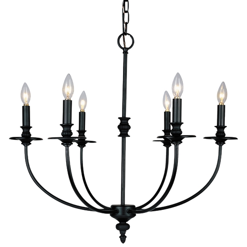 Elk Lighting Chandelier in Oil Rubbed Bronze Finish 286-OB