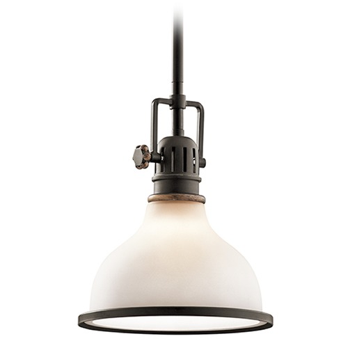 Kichler Lighting Hatteras Bay 8-Inch Pendant in Olde Bronze by Kichler Lighting 43764OZ