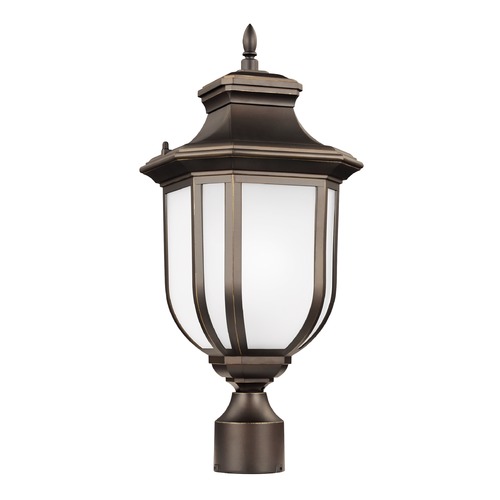 Childress 20.50-Inch Outdoor Post Light in Bronze by Generation Lighting