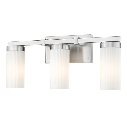 Z-Lite Z-Lite Danica Brushed Nickel Bathroom Light 3044-3V-BN