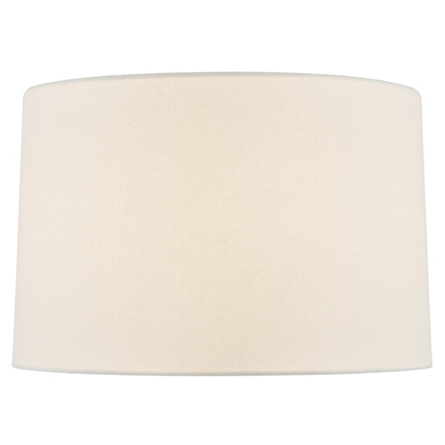 16-Inch Cream Linen Drum Shade by Design Classics Lighting