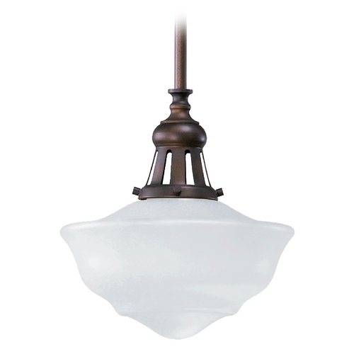 Quorum Lighting Oiled Bronze Pendant by Quorum Lighting 801-12-186