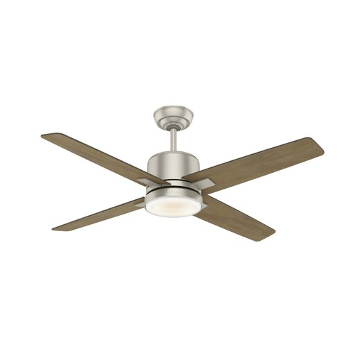 Axial 52-Inch LED Ceiling Fan in Painted Pewter by Casablanca Fan Co