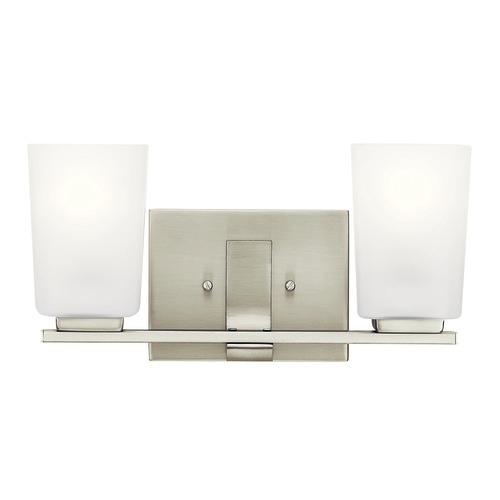 Roehm 14-Inch Brushed Nickel Vanity Light by Kichler Lighting
