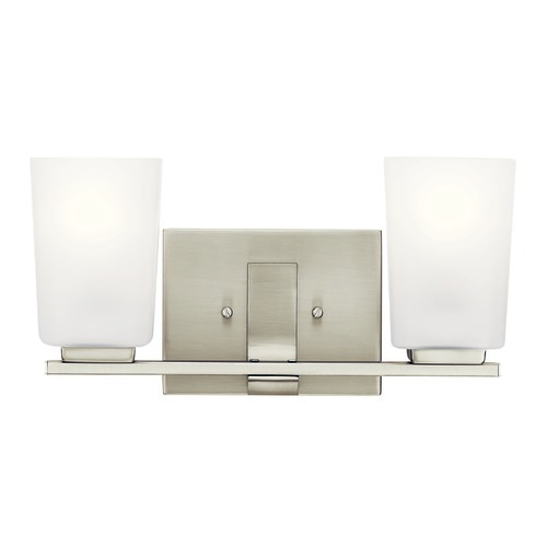 Kichler Lighting Roehm 14-Inch Brushed Nickel Vanity Light by Kichler Lighting 55016NI