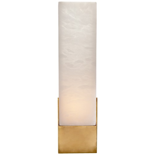 Kelly Wearstler Covet Tall Box Bath Sconce in Brass by Visual Comfort Signature