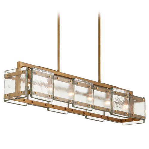 Currey and Company Countervail Antique Brass Island Light