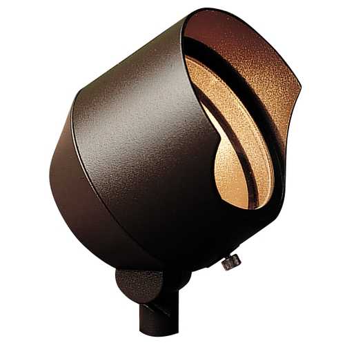 Adjustable 12V MR16 Landscape Accent Light in Bronze by Kichler Lighting