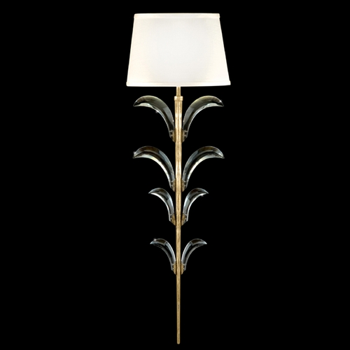 Fine Art Lamps Beveled Arcs Gold Leaf Sconce