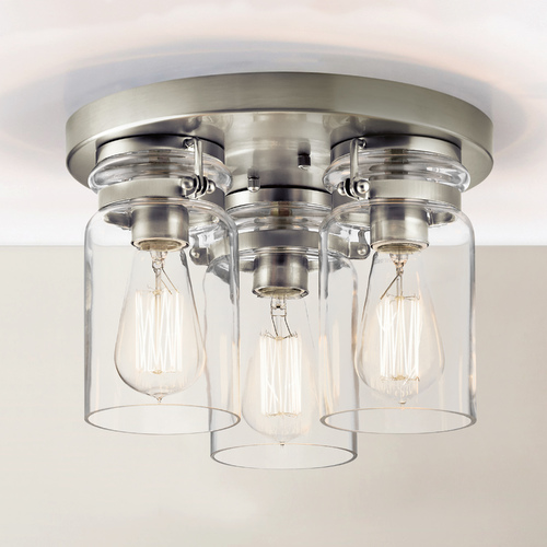 Brinley 11.75-Inch Flush Mount by Kichler Lighting