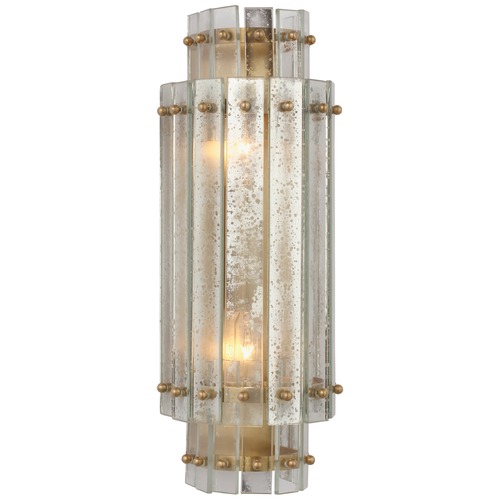 Carrier & Company Cadence Sconce in Antique Brass by Visual Comfort Signature