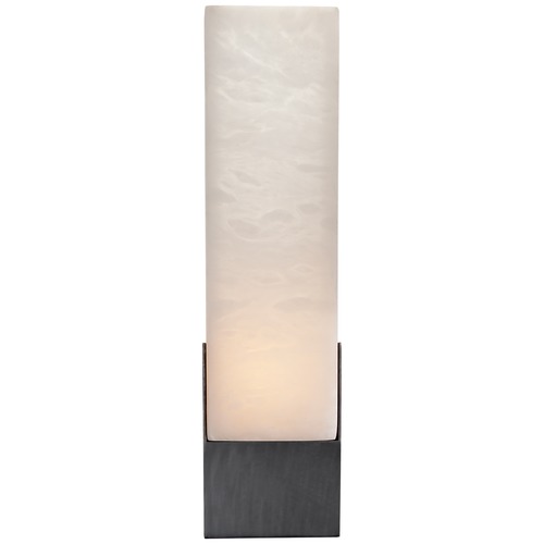 Kelly Wearstler Covet Tall Box Bath Sconce in Bronze by Visual Comfort Signature