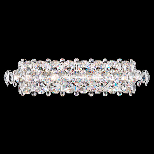 Schonbek Worldwide Lighting Baronet Polished Stainless Steel Bathroom Light