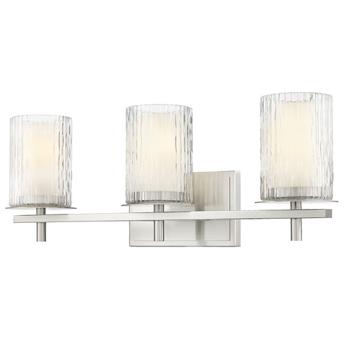 Z-Lite Z-Lite Grayson Brushed Nickel Bathroom Light 1949-3V-BN