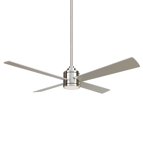 Falco 54-Inch LED Ceiling Fan in Brushed Nickel by Minka Aire