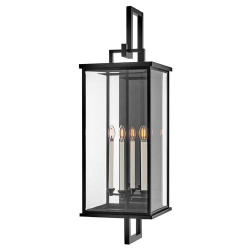 Hinkley Weymouth Black LED Outdoor Wall Light