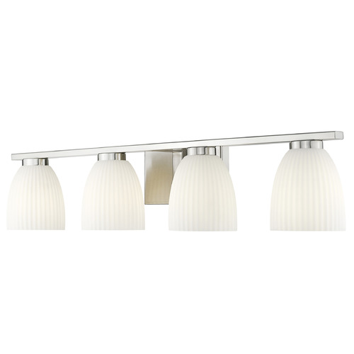 Z-Lite Z-Lite Naya Brushed Nickel Bathroom Light 7518-4V-BN