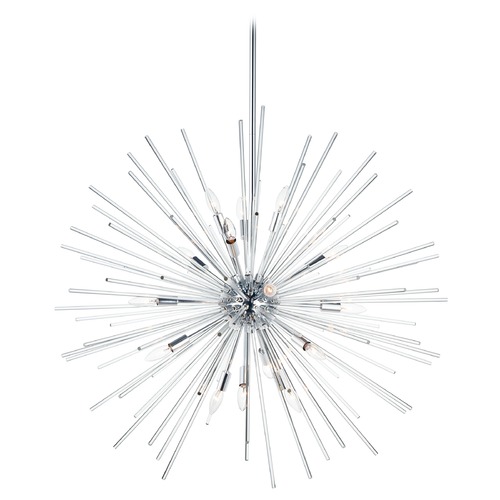 Polaris Polished Chrome Pendant by Maxim Lighting