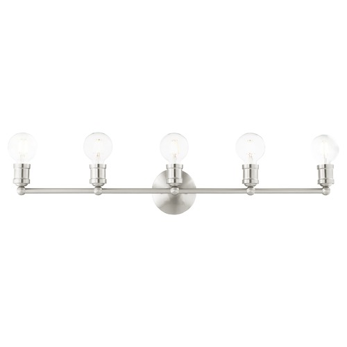 Livex Lighting Livex Lighting Lansdale Brushed Nickel Bathroom Light 16715-91