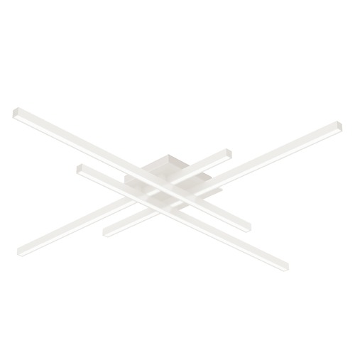 Vega Minor White LED Semi-Flush Mount by Kuzco Lighting