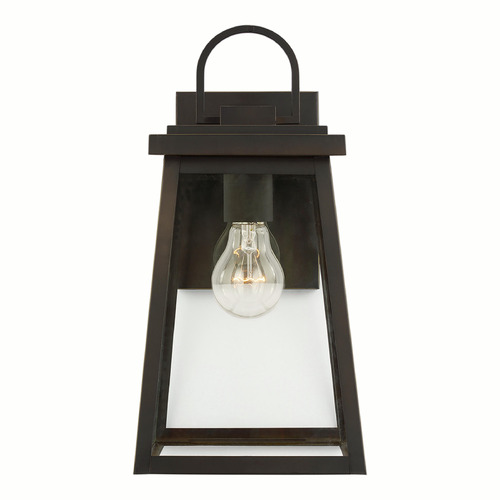 Visual Comfort Studio Collection Founders Antique Bronze Outdoor Wall Light
